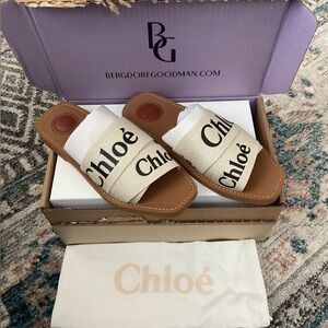 Chloe Woody Sandal